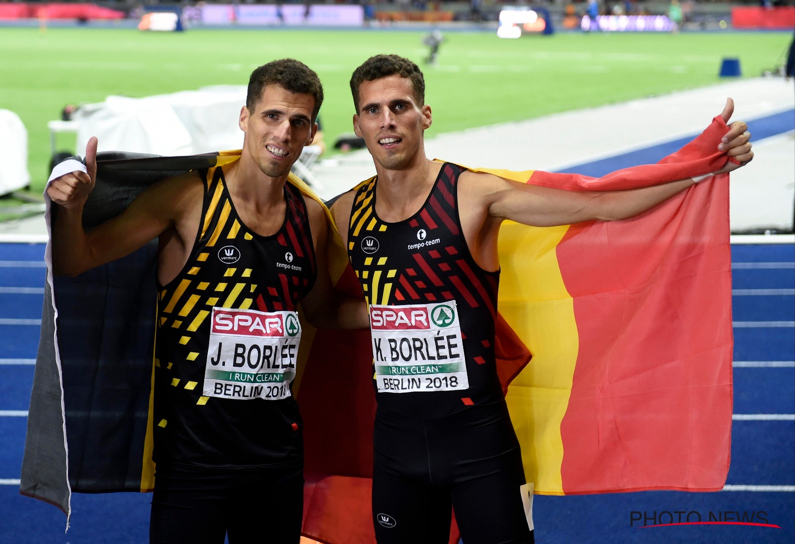 Kevin et Jonathan Borlee